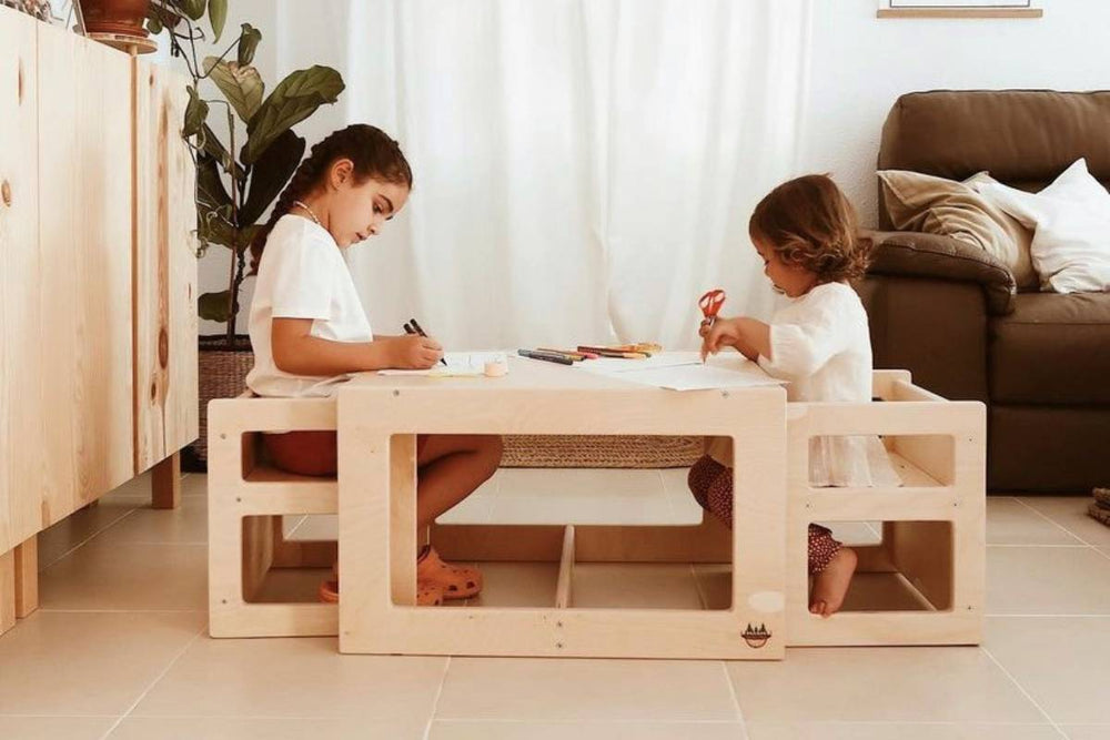 Tavolino Montessori: a cosa serve e quali sono i benefici? – Il laboratorio  di Michael